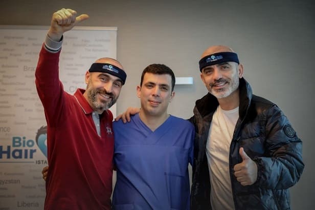 Dr. Ibrahim y pacientes - Bio Hair Clinic Dr. Ibrahim y pacientes - Bio Hair Clinic