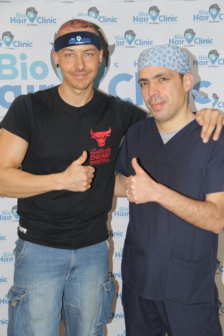 Saphir FUE Haartransplantation Behandlung
